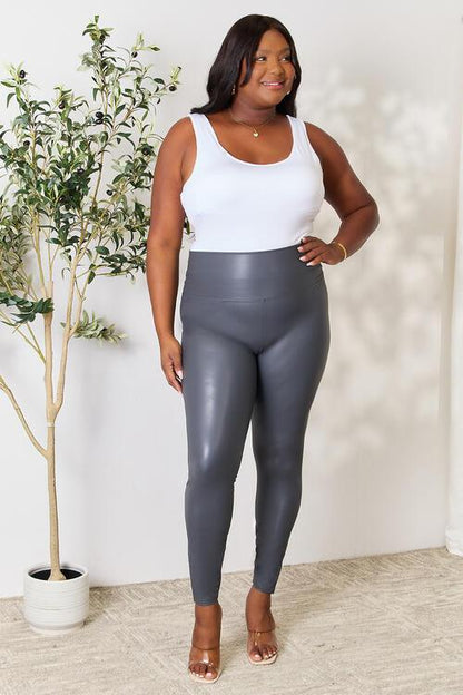 LOVEIT Full Size Wide Waistband High Waist Leggings - SHANKARA CHÉRIE