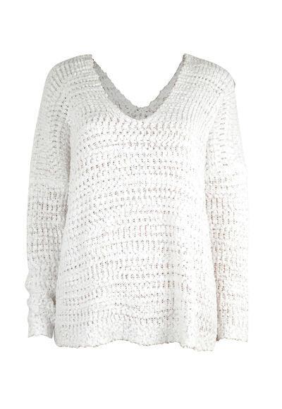 Single Shoulder Long Sleeve Sweater - SHANKARA CHÉRIE