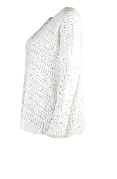 Single Shoulder Long Sleeve Sweater - SHANKARA CHÉRIE